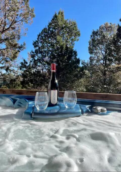 Perk Canyon Hidden Acres-Hot Tub-Gas Fireplace Ruidoso Exteriör bild