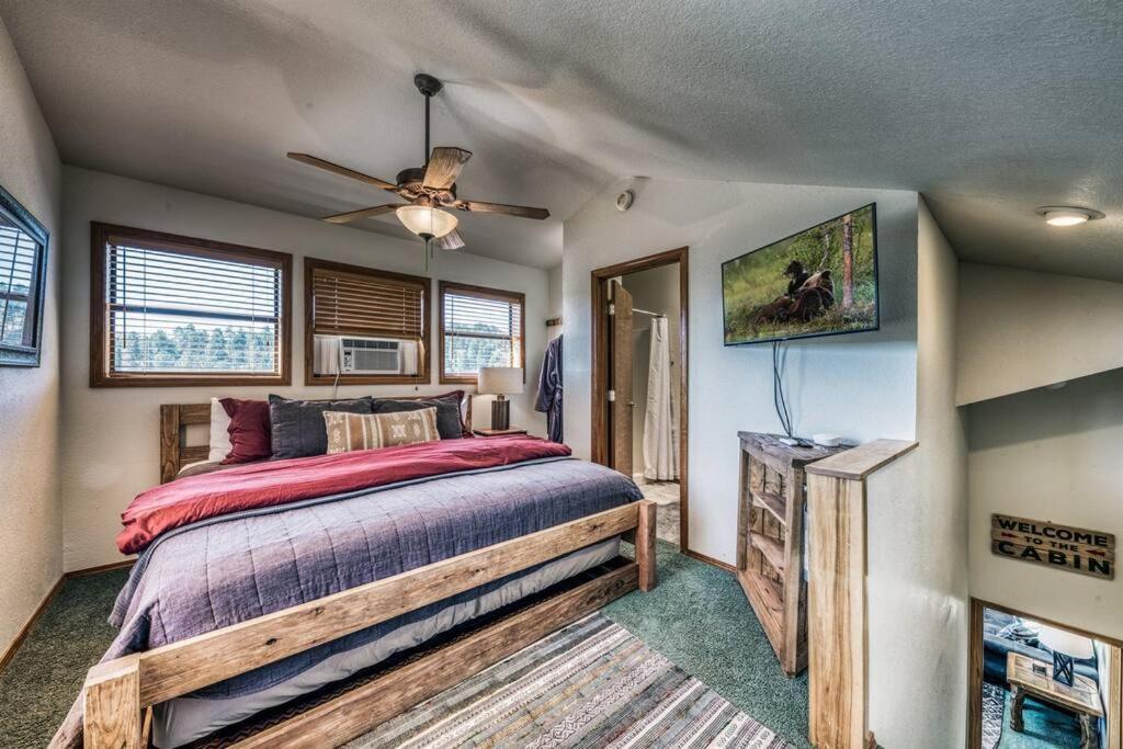 Perk Canyon Hidden Acres-Hot Tub-Gas Fireplace Ruidoso Exteriör bild