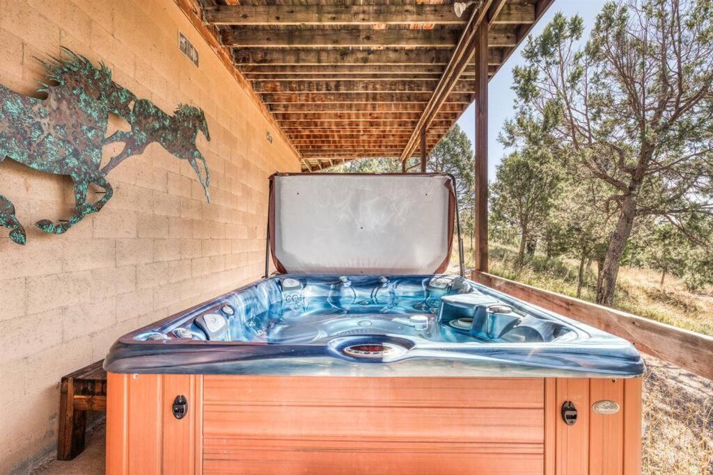 Perk Canyon Hidden Acres-Hot Tub-Gas Fireplace Ruidoso Exteriör bild