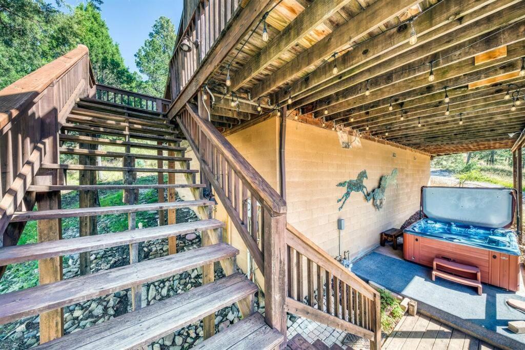 Perk Canyon Hidden Acres-Hot Tub-Gas Fireplace Ruidoso Exteriör bild