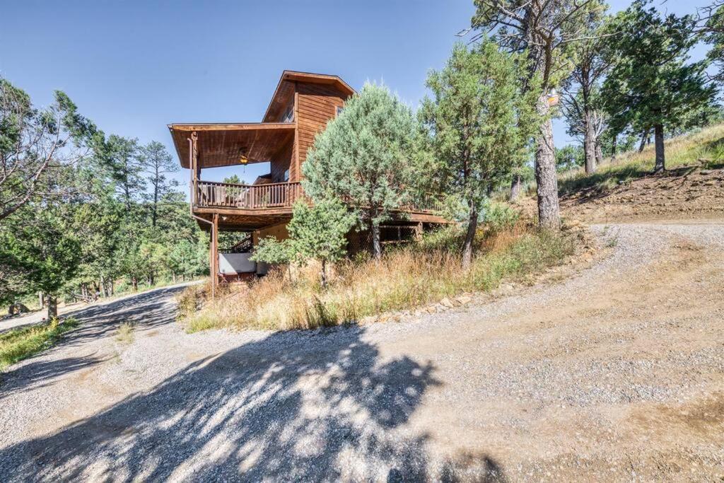 Perk Canyon Hidden Acres-Hot Tub-Gas Fireplace Ruidoso Exteriör bild