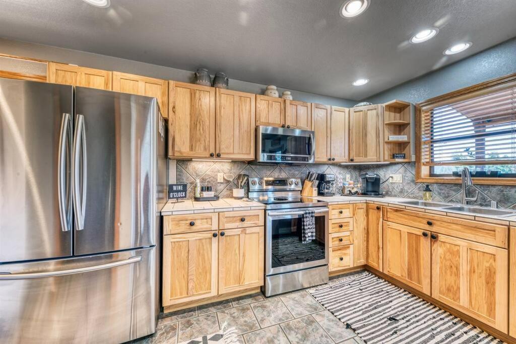 Perk Canyon Hidden Acres-Hot Tub-Gas Fireplace Ruidoso Exteriör bild