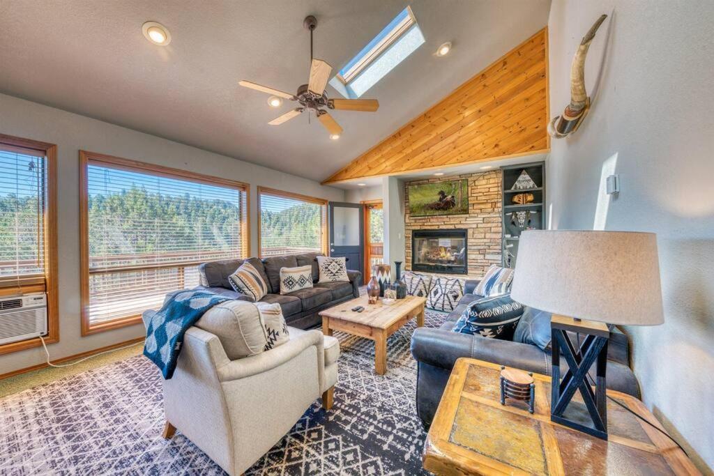 Perk Canyon Hidden Acres-Hot Tub-Gas Fireplace Ruidoso Exteriör bild