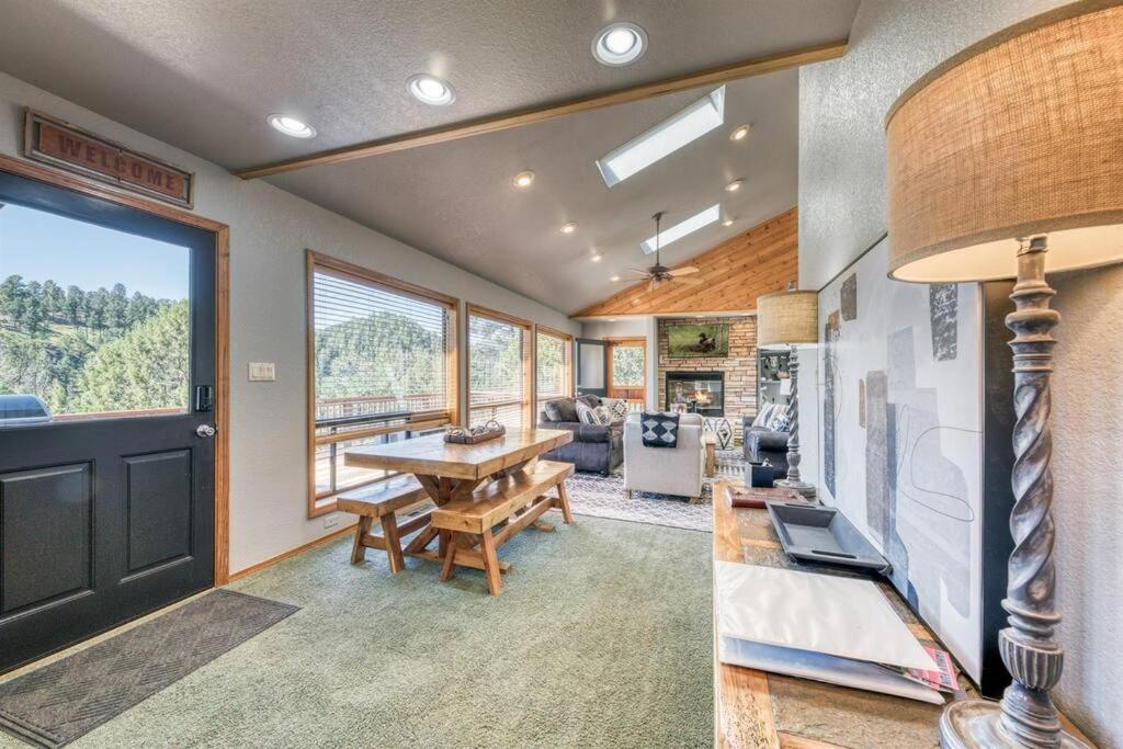 Perk Canyon Hidden Acres-Hot Tub-Gas Fireplace Ruidoso Exteriör bild